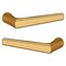 Baldwin L024 Lever Lifetime Satin Brass Door Levers Lifetime Satin Brass L024.044.MR - alternate 3